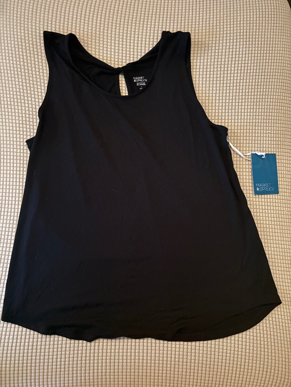 Market and Spruce Knot Tie Tank